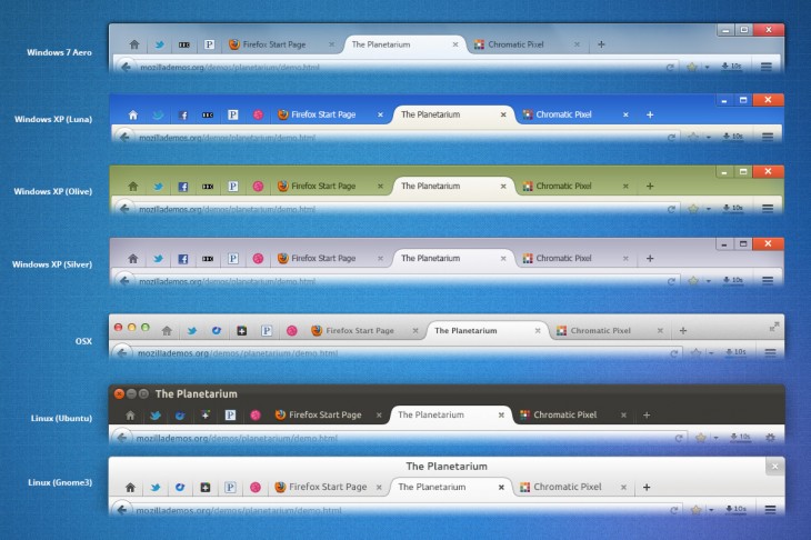 Australis i02 Tabs 730x486 Mozilla is planning a major design overhaul with the release of Firefox 25 in October: Heres a quick peek