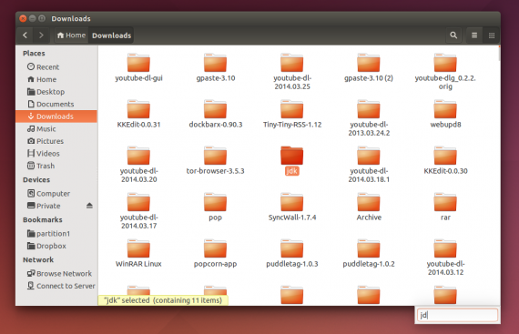 ubuntu14.04-nautilus-type-ahead