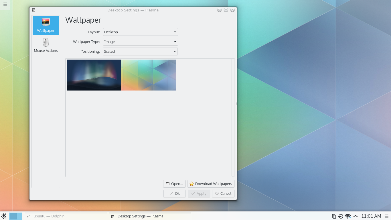 KDE 5 预览（多图） - flow - 查克拉