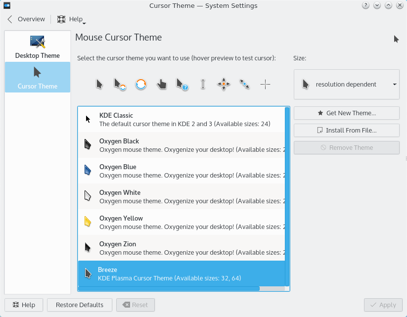 KDE 5 预览（多图） - flow - 查克拉