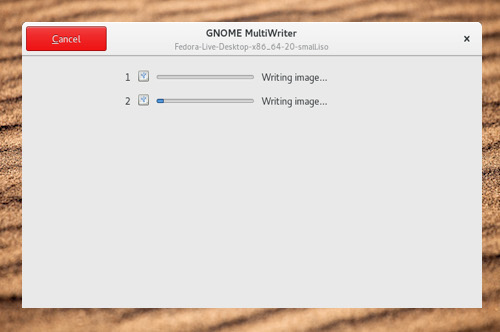GNOME MultiWriter in action