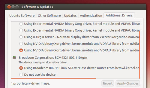 Ubuntu provides drivers – but they’re not the latest