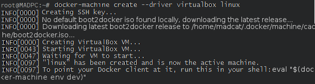 创建 Docker Machine