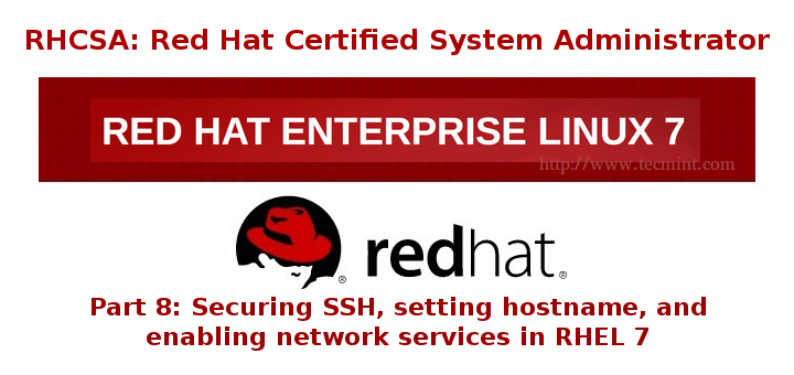 RHCSA: 安全 SSH 和开启网络服务