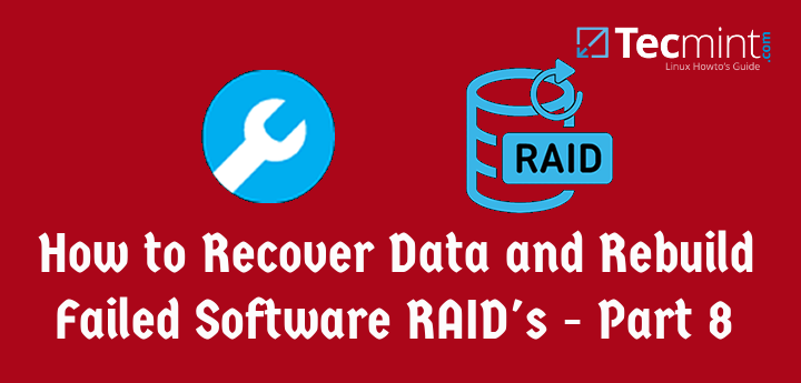 Recover Rebuild Failed Software RAID's