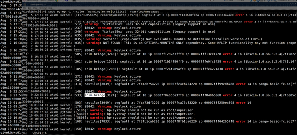 Fig.01: Linux / Unix egrep Command Search Multiple Words Demo Output