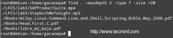 Find Files by Size in Linux