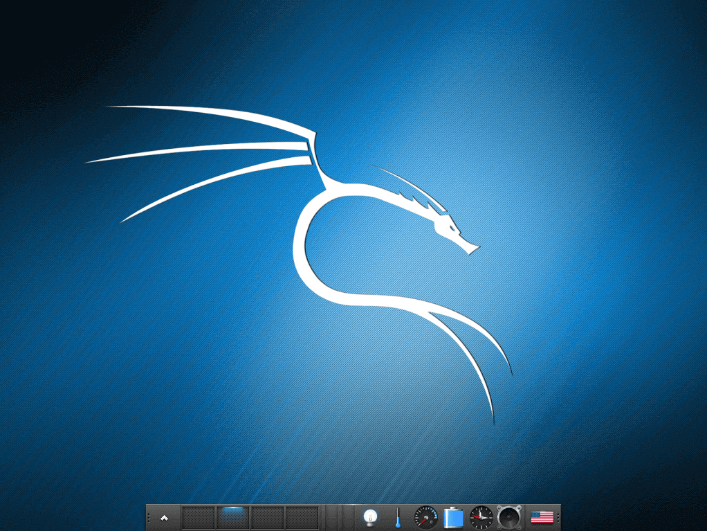 Kali Linux Enlightenment Desktop