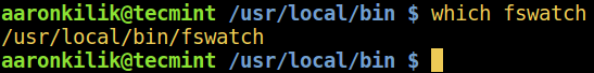 Find Linux Command Location