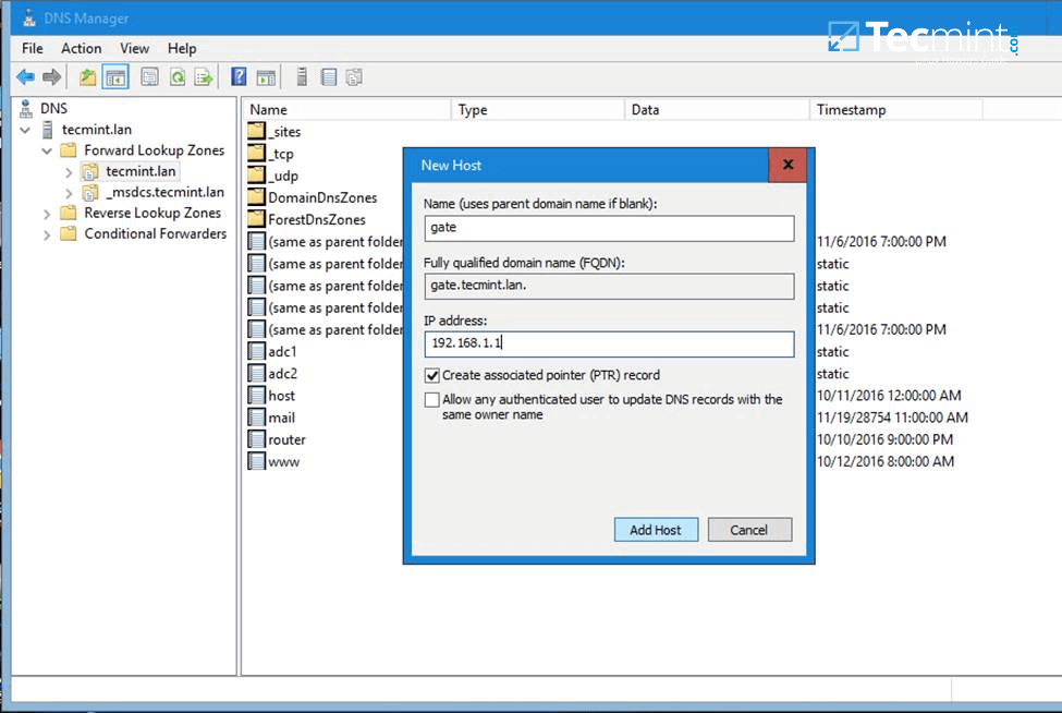 Configure Samba Host on Windows