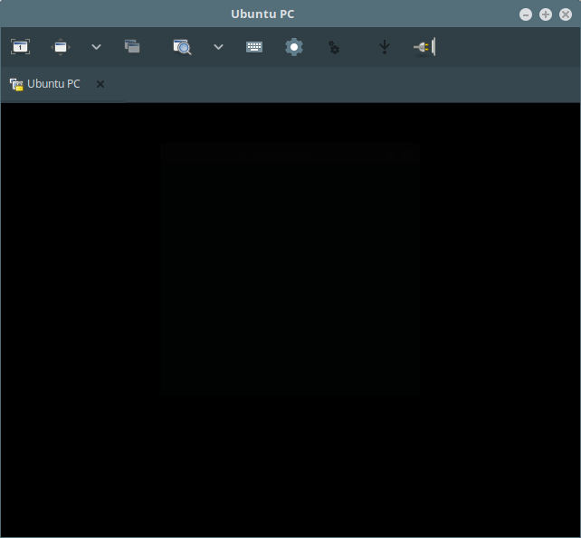 Black Screen Before Confirmation