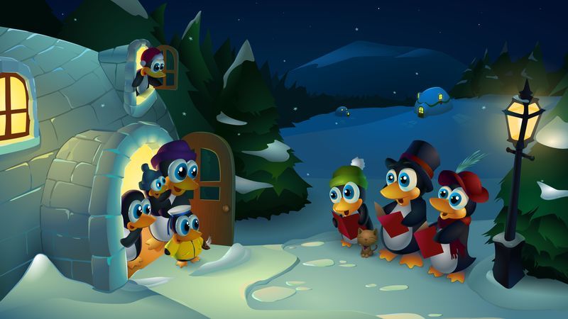 Christmas Linux Wallpapers
