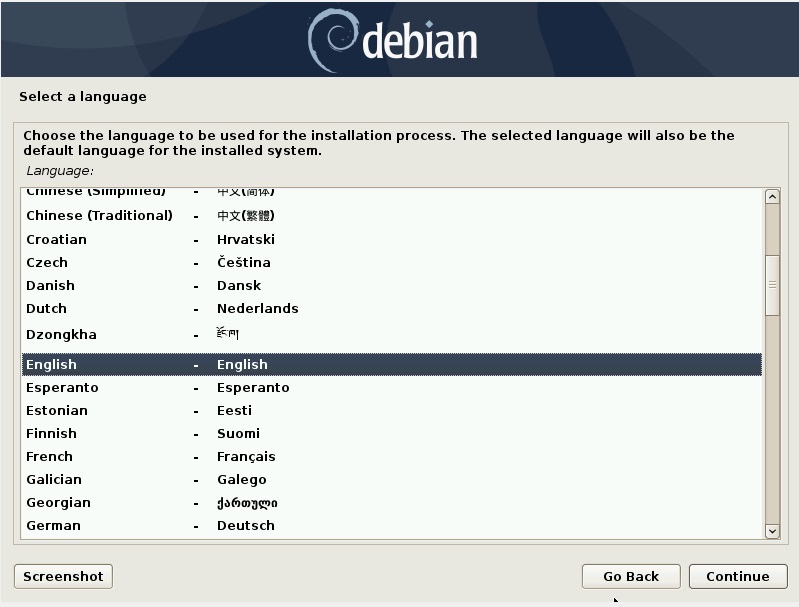 设置语言-Debian10