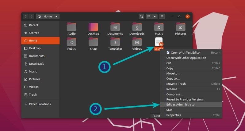Edit Files As Root Ubuntu