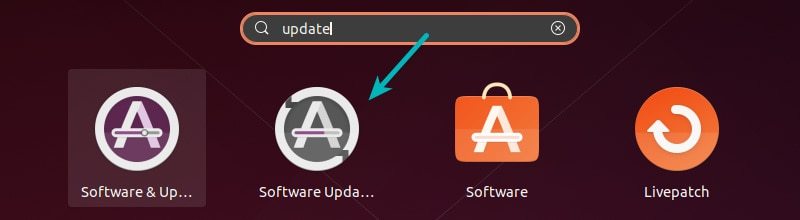 Ubuntu 20.04 的软件升级器