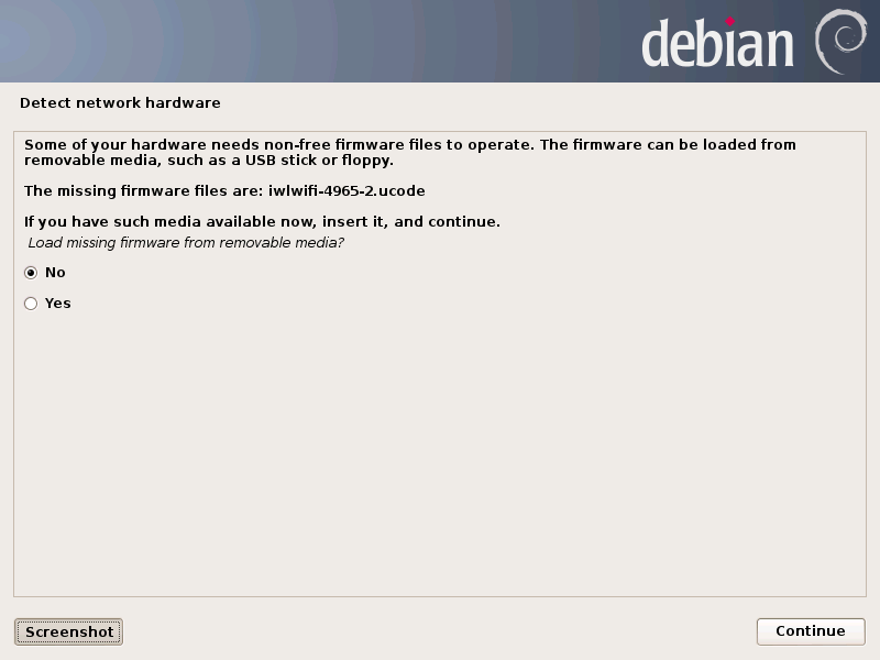 Getting non-free firmware is a pain in Debian