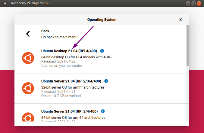 镜像工具：发行版 - Ubuntu 21.04