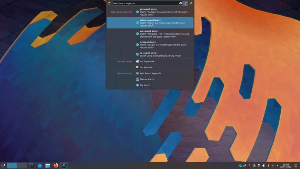 KDE Plasma 5.24 桌面