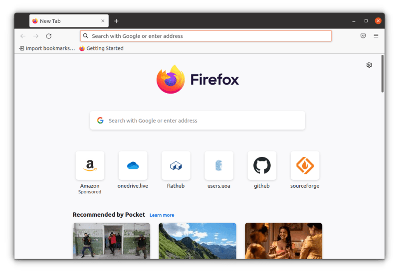 Firefox UI