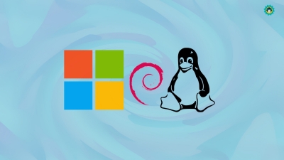 微软还有另一个 Linux 发行版，而且是基于 Debian 的