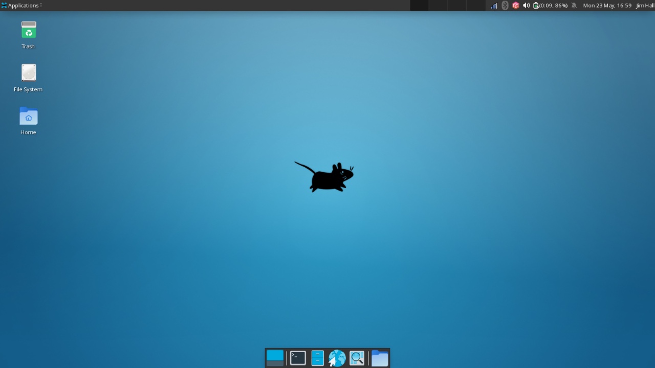 Image of Xfce desktop