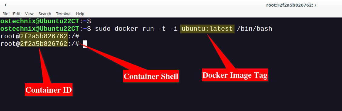 Run Containers Using Tag