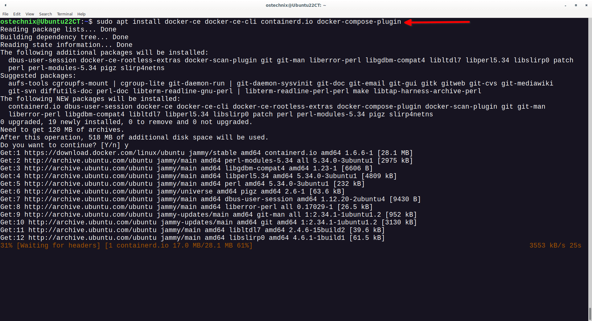 Install Docker In Ubuntu