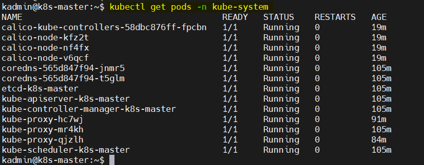 Calico-Pods-Status-Kuberenetes-Debian11