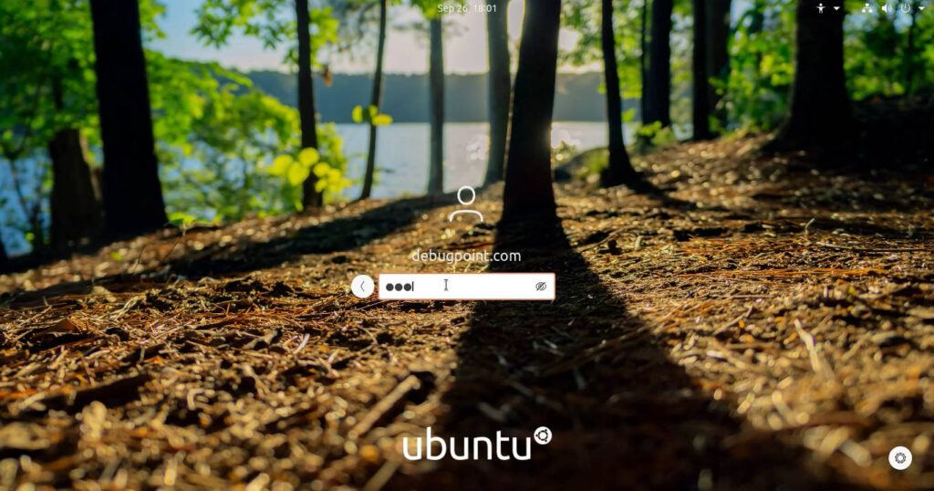 在更改后的，Ubuntu 的登录屏幕背景