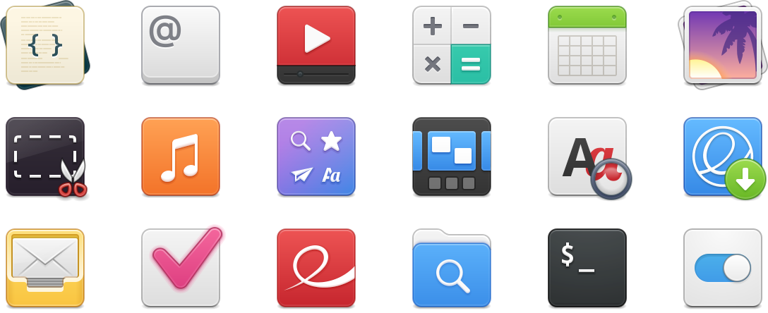 elementaryos new icons