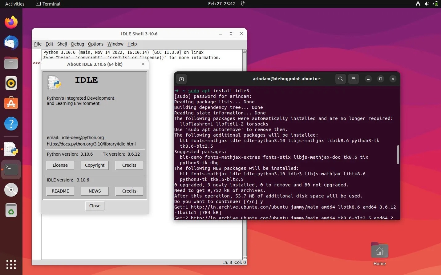 分享|如何在 Ubuntu 和其他 Linux 下安装 IDLE Python IDE