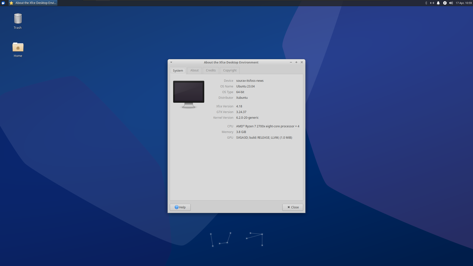 新闻|Xubuntu 23.04 发布：带来了 Xfce 4.18 和 Pipewire